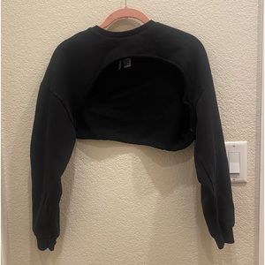 Cropped Hoodie Sleeves